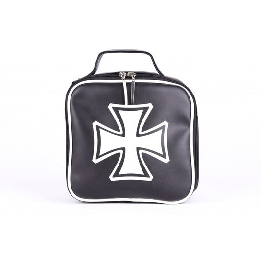 Handtasche - Schwarz Mit Iron Cross
