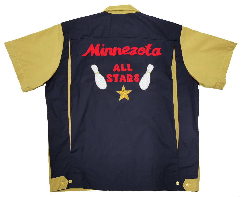 Minnesota All Stars - Bowlingshirt, Bestickt