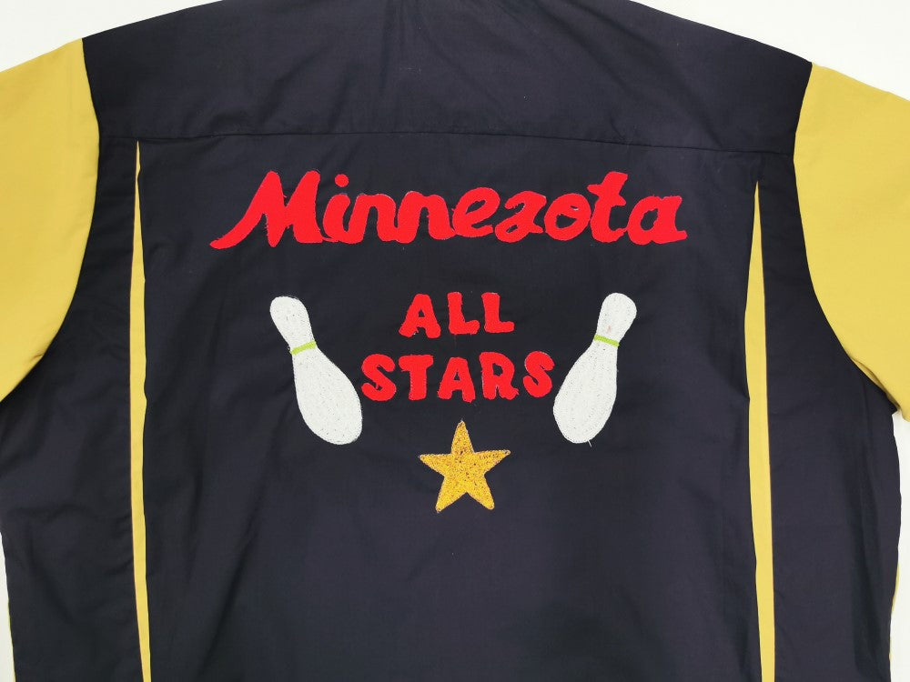 Minnesota All Stars - Bowlingshirt, Bestickt
