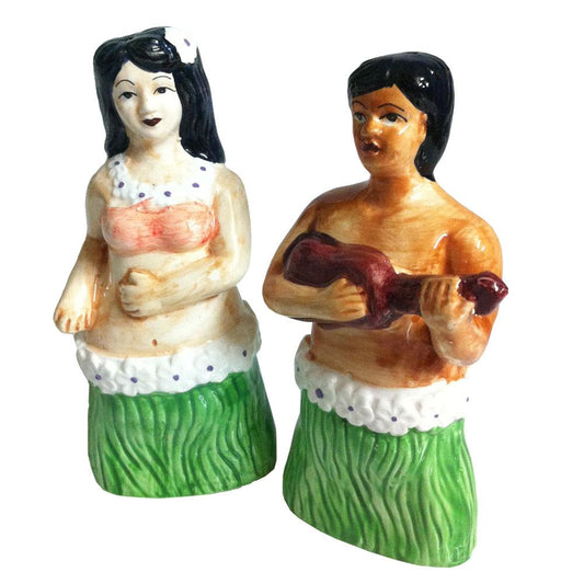 Salz-Und Pfefferstreuer - Hula Hawaii - Tiki Boy And Girl Set