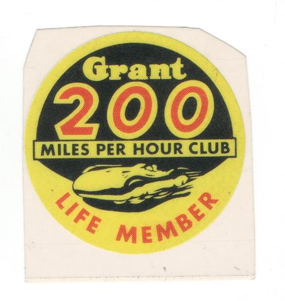 Hot Rod Aufkleber - Grant 200