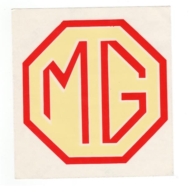 Hot Rod Aufkleber - M G