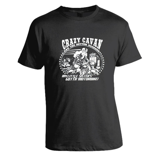 T-Shirt Daredevil - Crazy Cavan Teddyboy My Lil' Sister's Gotta Motorcycle
