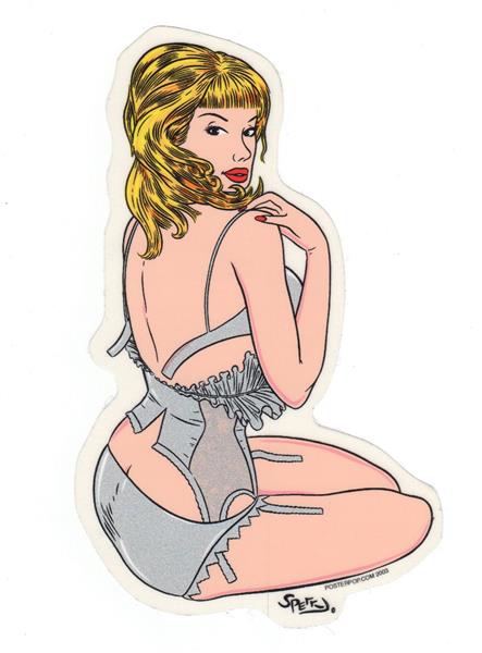 Firehouse Aufkleber - Silver Lace