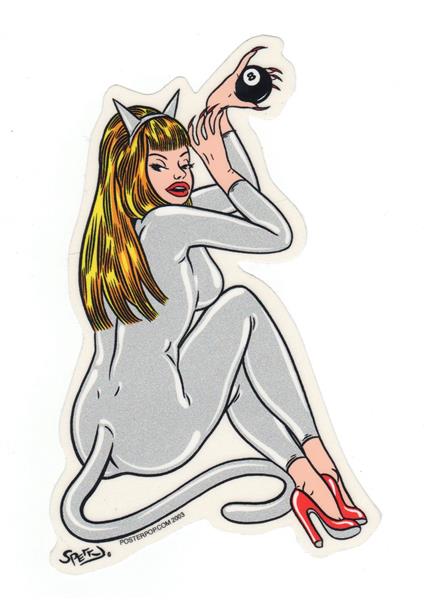 Firehouse Aufkleber - Cat Girl