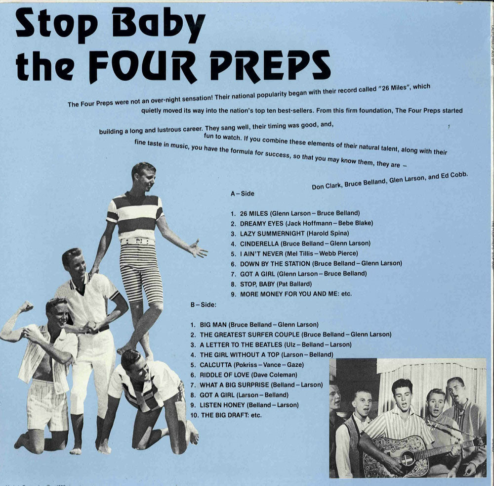 LP - Four Preps - The Golden Hits Of..