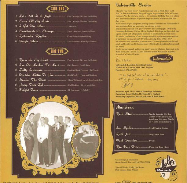 LP - Rusti Steel & The Tin Tax - Railroadin’ Rhythm