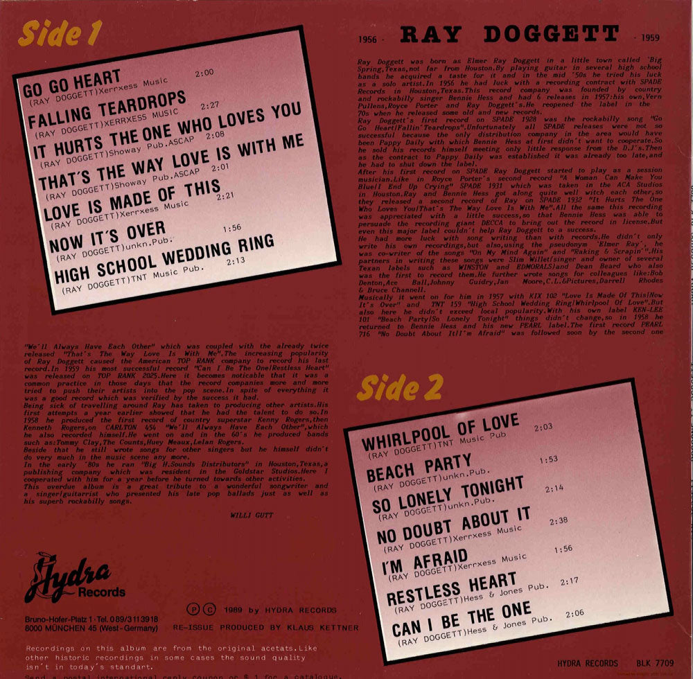 LP - Ray Doggett - Doggone-It