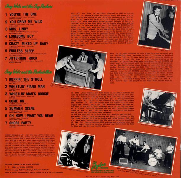 LP - Joey Welz - Rockabilly Years