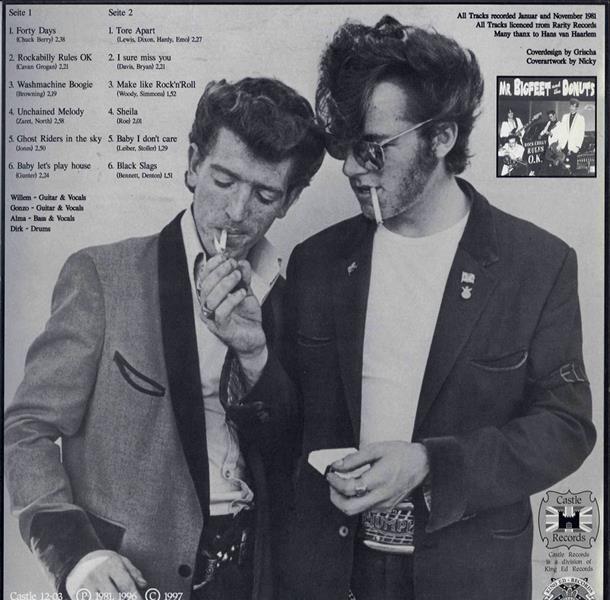 LP - Mr. Bigfeet & The Donuts - Rockabilly Rules Ok