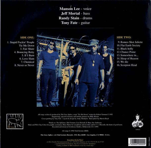 LP - Grey Spikes - Year Zero