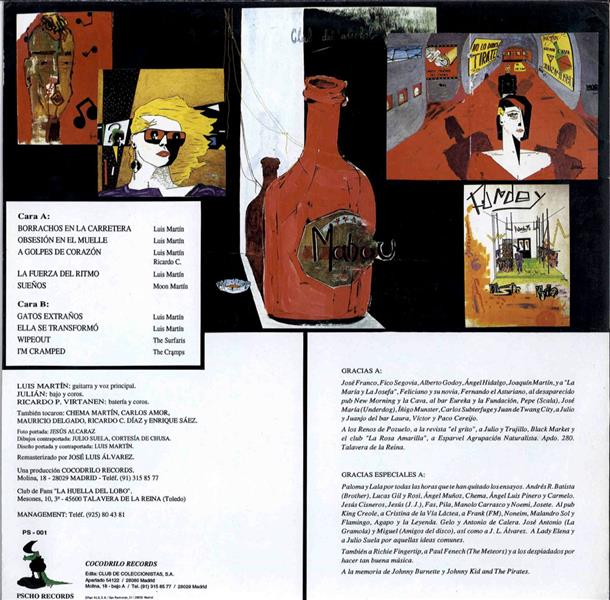 LP - Lobos Negros - La Fuerza Del Ritmo