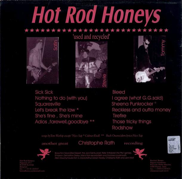 LP - Hot Rod Honeys - Used And Recycled