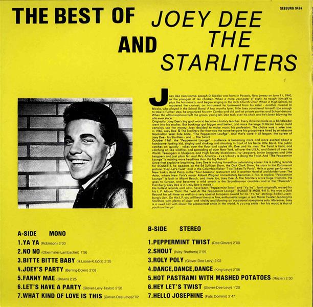 LP - Joey Dee - And The Starliters The Best