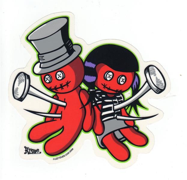 Robert Kruse Aufkleber - Voodoo Luv