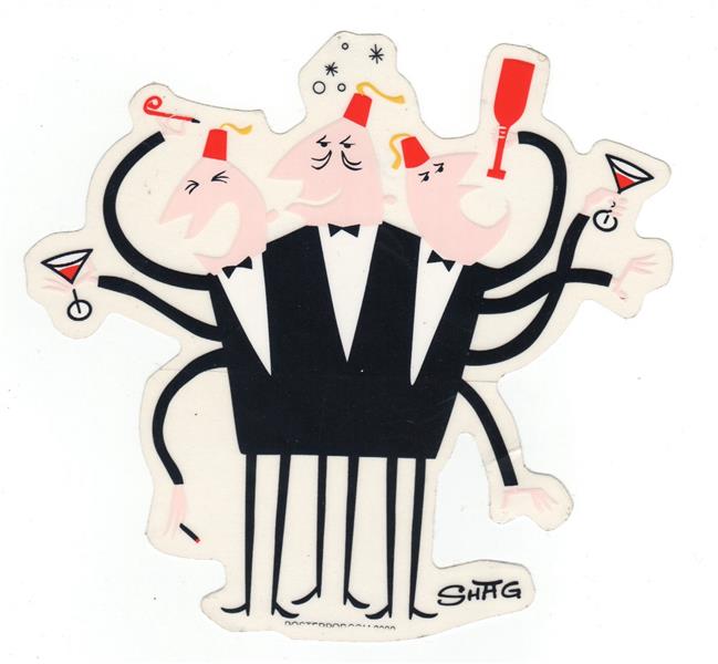 Aufkleber - Shag - Shriner Party