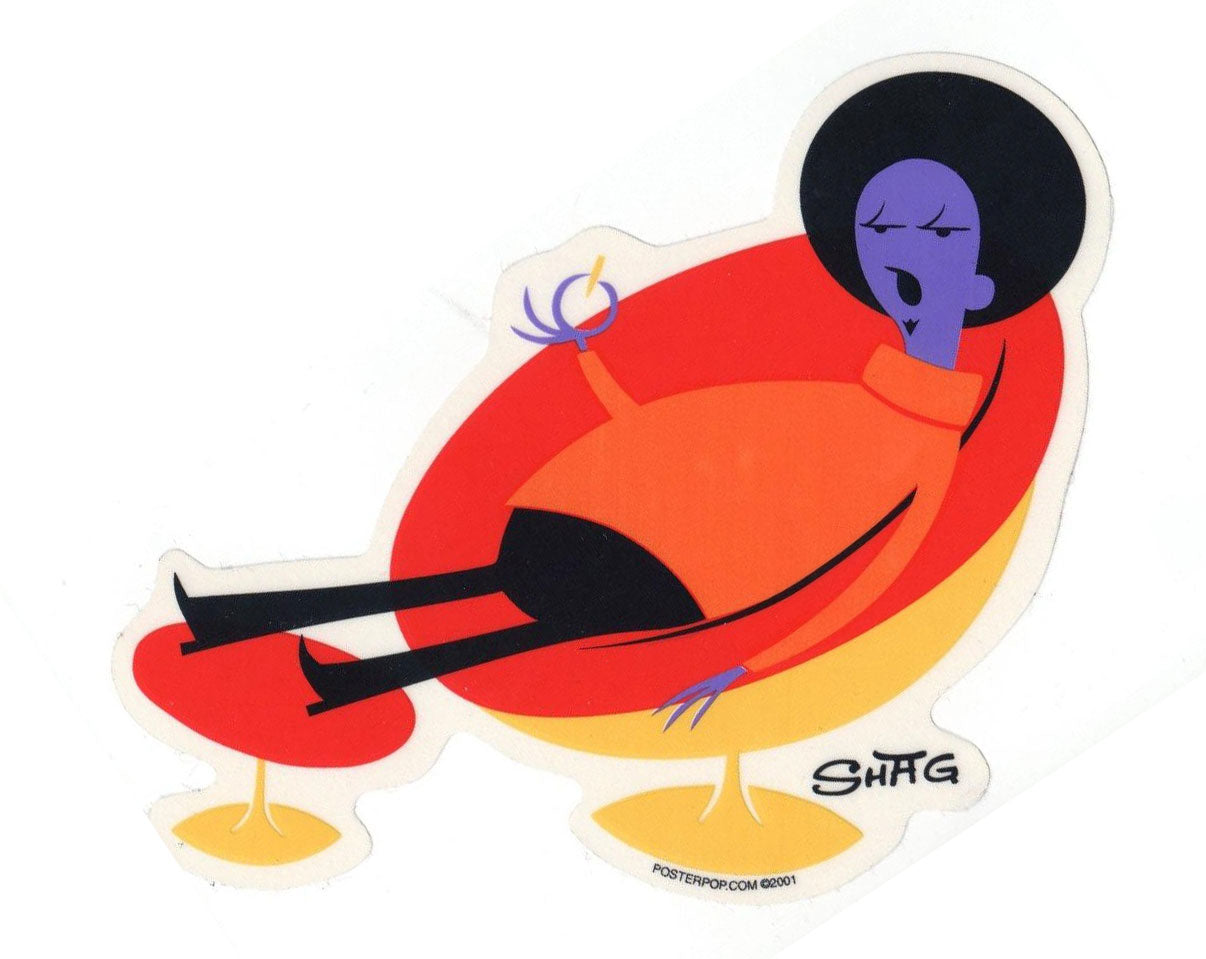 Aufkleber - Shag - Smokin Bro