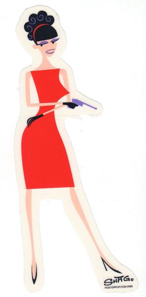 Aufkleber - Shag - Dangerous Woman