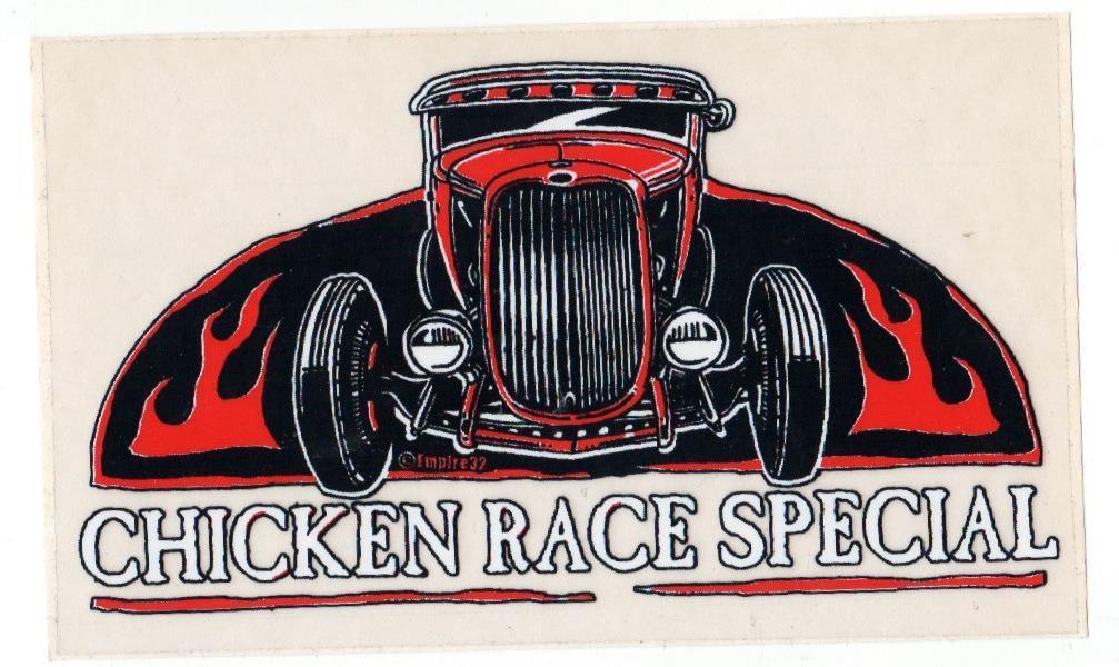 King Kerosin Aufkleber - Chicken Race
