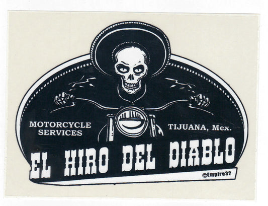 Sticker - Skullsports - El Hiro Del Diabolo