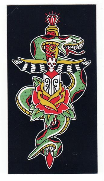 King Kerosin Aufkleber - Snake