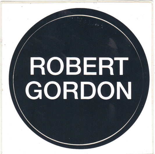 Aufkleber - Robert Gordon
