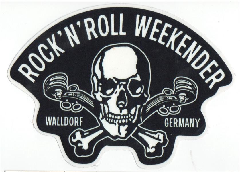 Aufkleber - Walldorf Weekender