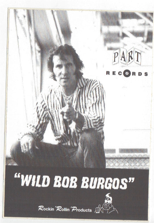 Aufkleber - Wild Bob Burgos