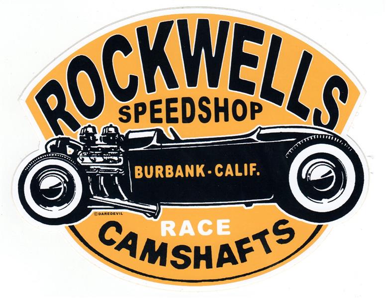 Aufkleber - Rockwells Speedshop