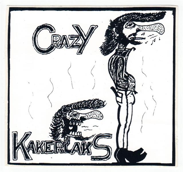 Aufkleber - Crazy Kakerlaks