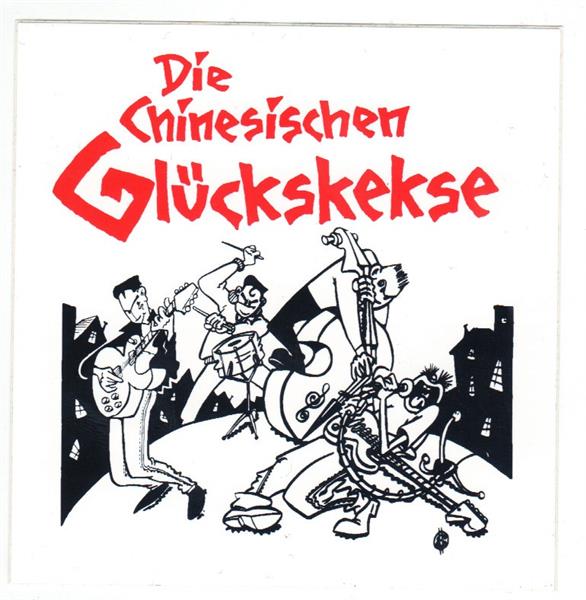 Aufkleber - Die Chinesischen Glückskekse
