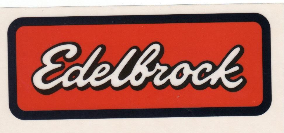 Hot Rod Aufkleber - Edelbrock