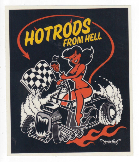 Hot Rod Aufkleber - Hot Rods From Hell