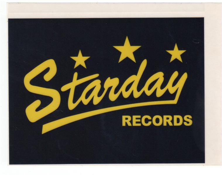 Aufkleber - Starday Records