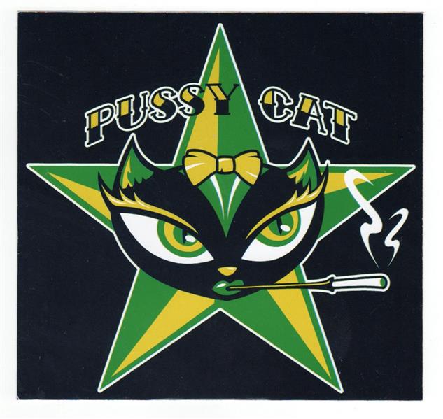 Porn Deluxe Aufkleber - Pussy Cat