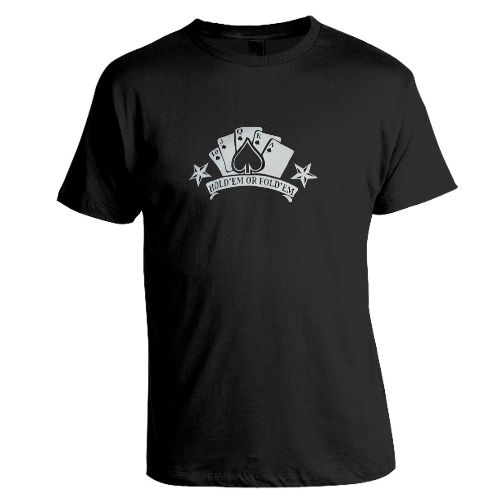T-Shirt - Hold 'em Or Fold 'Em