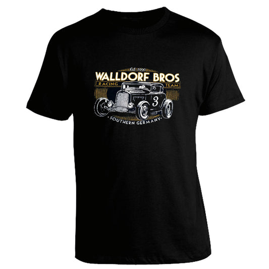 T-Shirt - Walldorf Bros, Schwarz