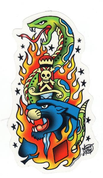 Vince Ray Aufkleber - Vr Tattoo