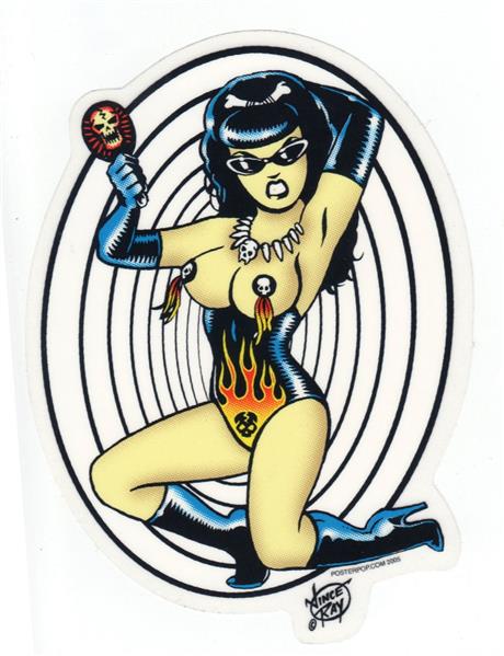 Vince Ray Aufkleber - Shaker Girl