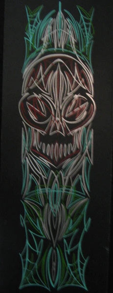 Holz-Panelen - Pinstriping 1