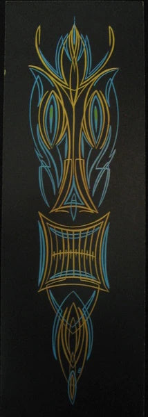 Holz-Panelen - Pinstriping 2