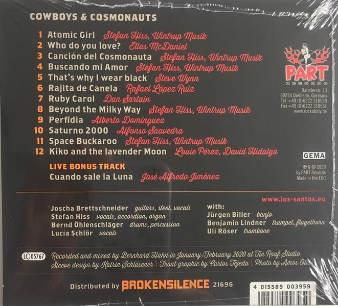CD - Los Santos - Cowboys & Cosmonauts
