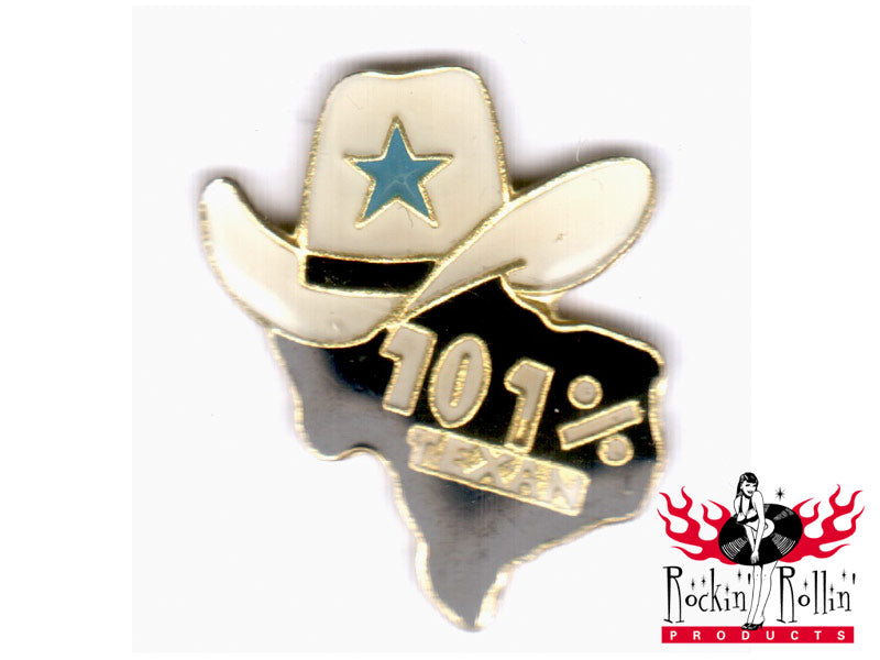 Pin - 101 % Texas