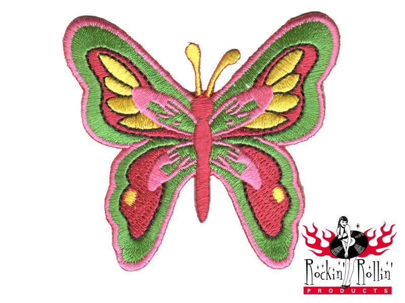 Aufnäher - Schmetterling Bunt