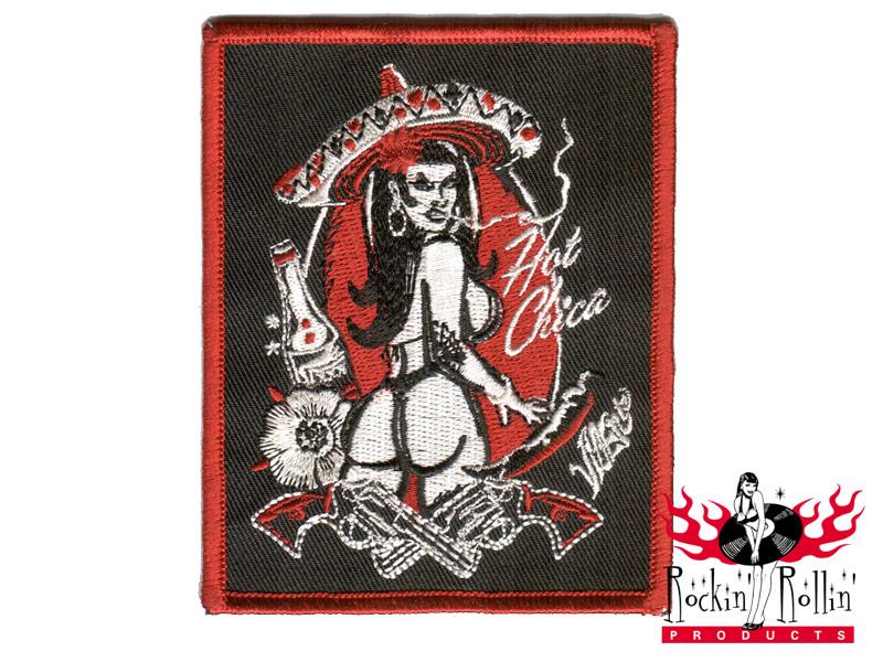 David Vicente Aufnäher - Hot Chica