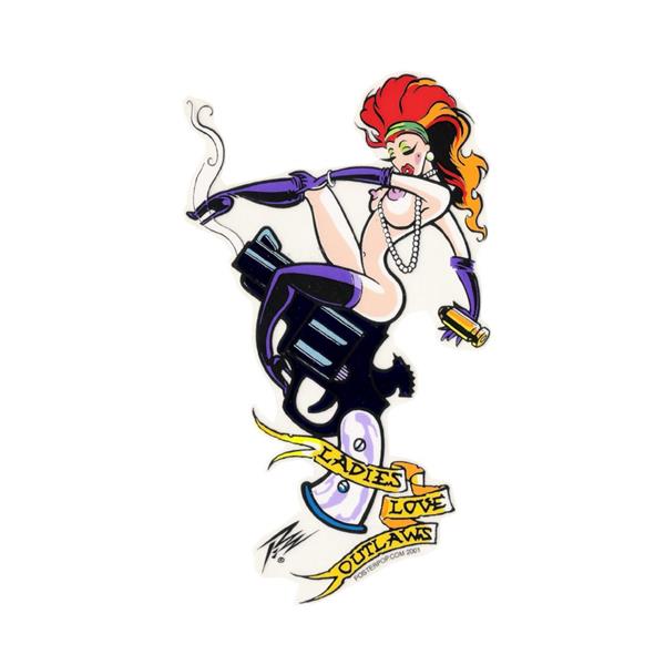 Pizz Aufkleber - Outlaw Love