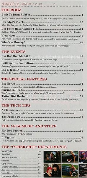 Magazin - Rebel Rodz 2013-01, Nr. 32