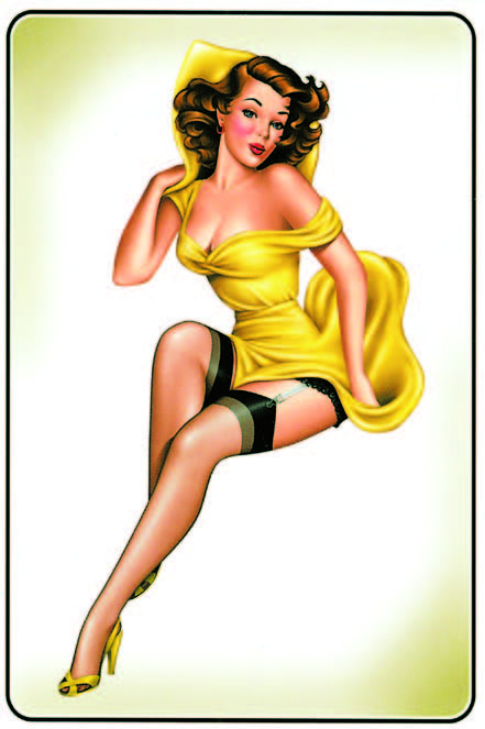 Postkarten-Set - 5x Pin Up