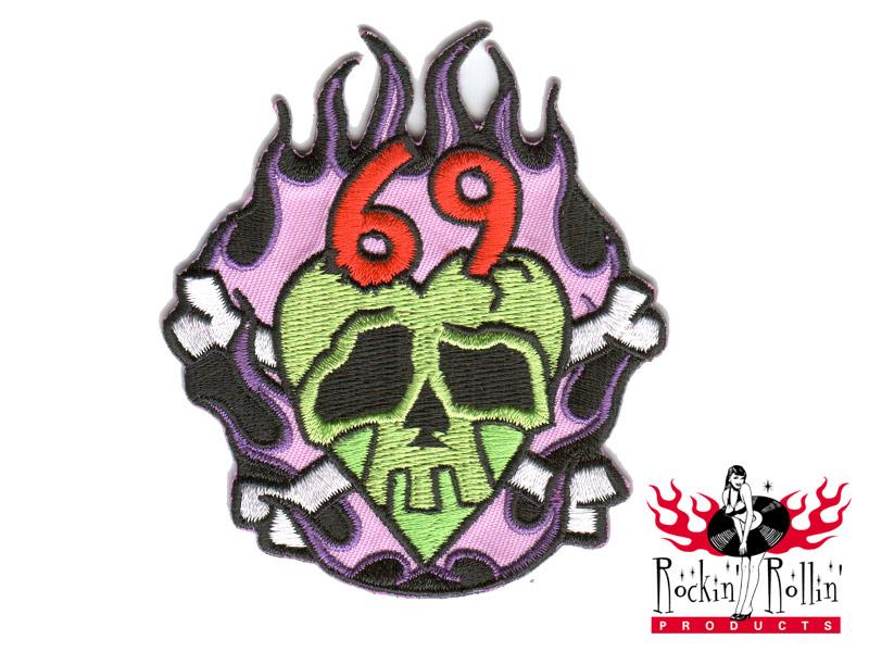 Robert Kruse Aufnäher - 69 Flames