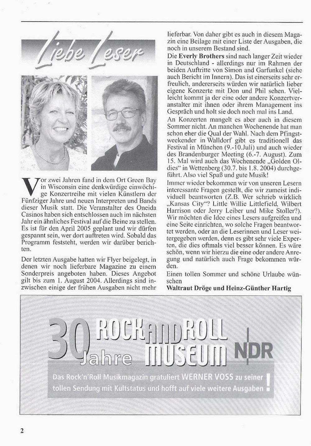 Magazin - Rock'n'Roll Musik Magazin 155